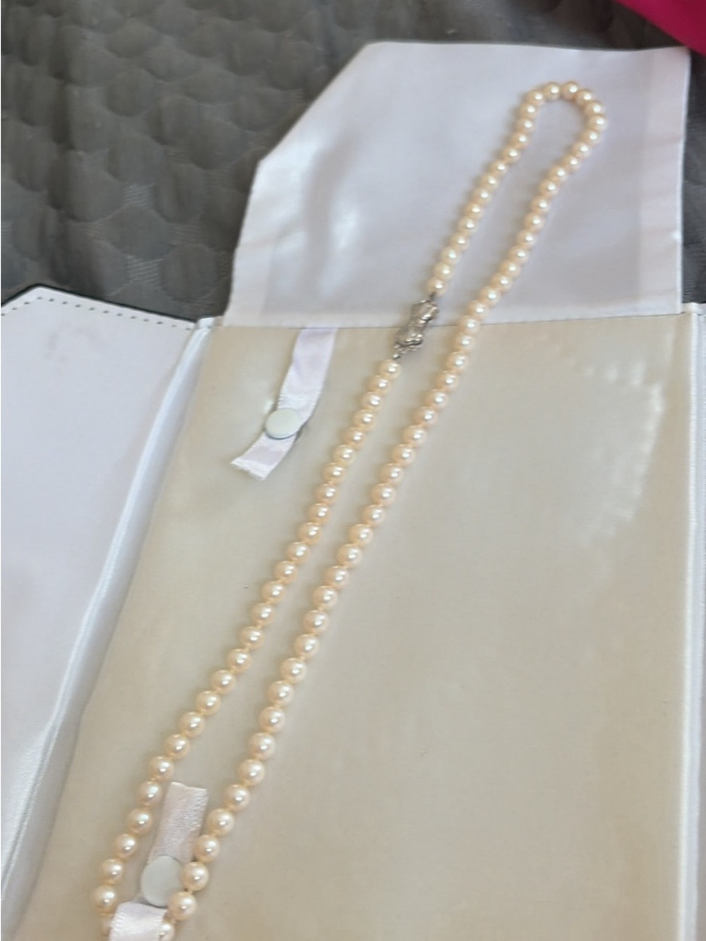 SEA MAGIC CULTURED PEARL SINGLE STRAND NECKLACE BY MIKIMOTO 18”